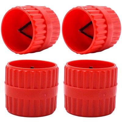 4Pcs Inner-Outer Reamer Plumbing Tools,Pipes Tubes