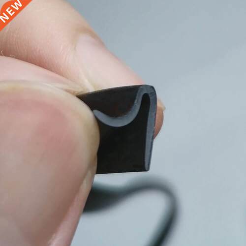 Shaped U Door seal strip Car rubber strip adhesive Anti-Dust