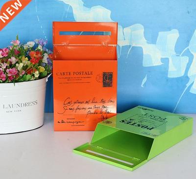 Mail box anti-rust suggestion box wall hanging letter box co