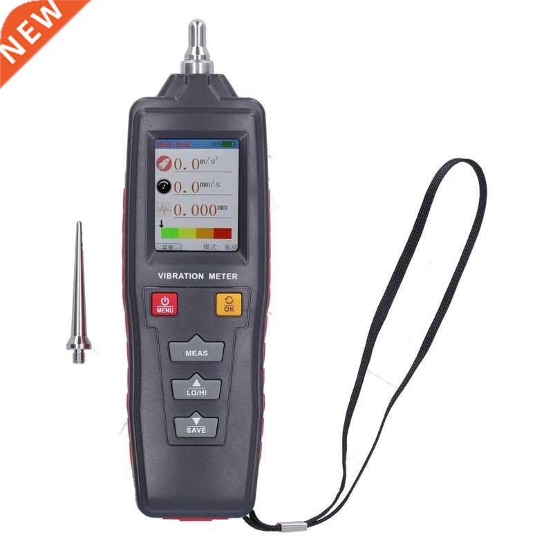 WT63B Portable Vibration Meter Tester Color LCD Digital Vibr