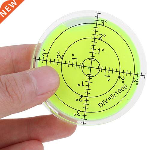 High Quality 1pcs 60x12 Mm Green Color Bullseye Bubble Level