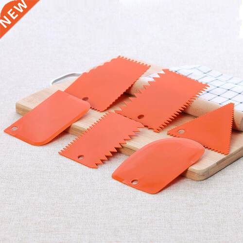 6PCS/Set Cream Scraper Irregular DIY baking tools for cakes