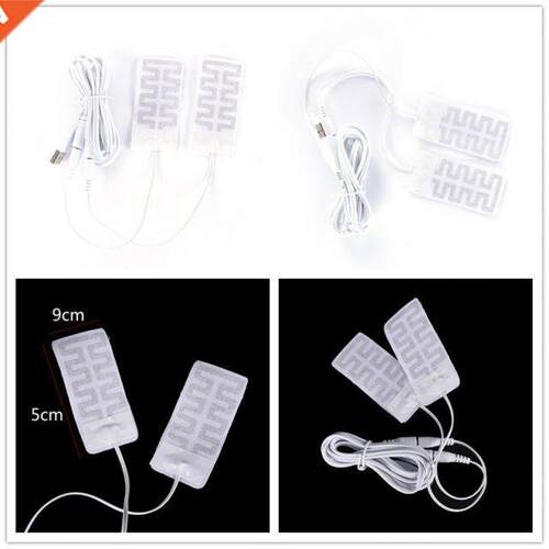1 Pair 5V Carbon Fiber Heating Pad Hand Warmer USB Heating F