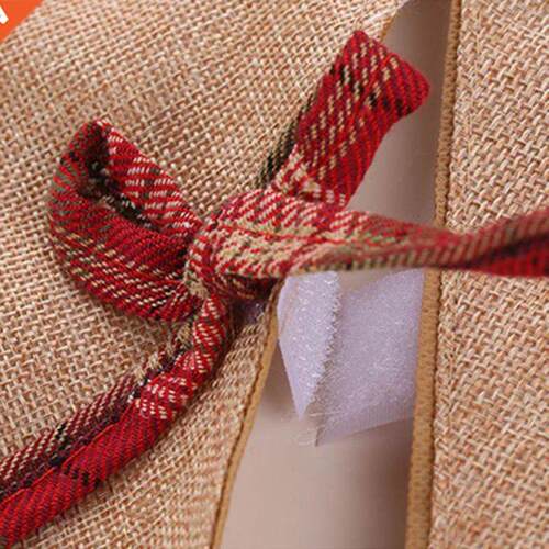 Christmas Tree Skirt Decor Linen ase Floor Mat Cover Merry