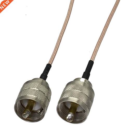 RG316 Cable UHF PL259 Male Plug to UHF PL259 Male Plug Conne