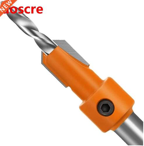 Shank HSS Woodworking Countersink Router Bit Set Screw Extra