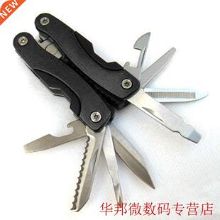Survival Gear Outdoor Multitool Pliers Serrated Knife Jaw Ha
