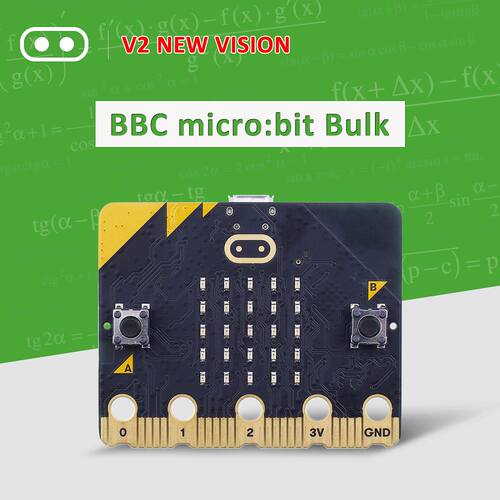 New micro bit v2 bulk comes with 25 LED display, in built s