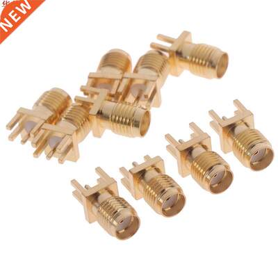 10 pièces 1.6mm SMA femelle soudure écrou bord