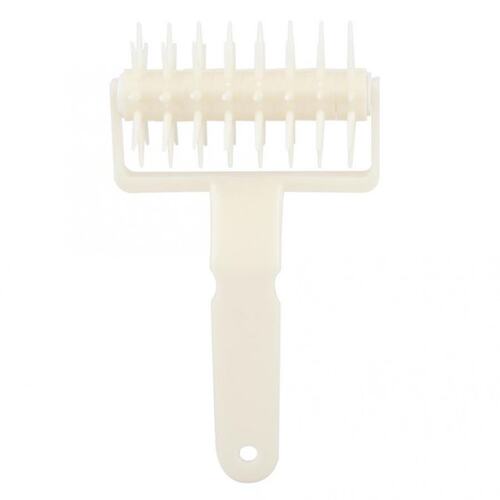 DIY Plastic Pizza Cookies Dough Roller Pastry Pie Needle Whe