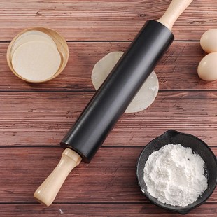 Non-Sticky Steel Rolling Pin Roller Movable flour Roll stick