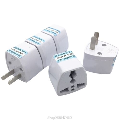5 Pcs UK EU To Universal US Plug Converter 250V/10A AC Power