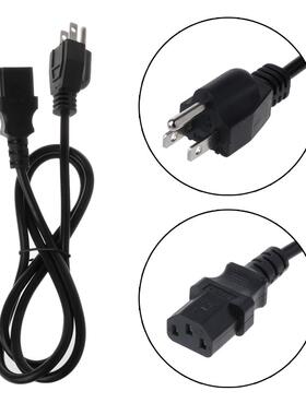 US Plug 3-Pin AC Power Cord Cable Cable Wire 1.2m For AC Ada