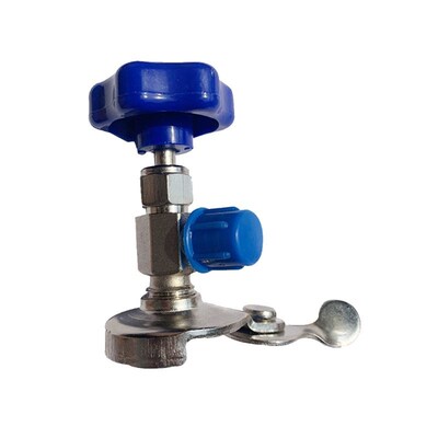 Auto R134a Air Refrigerant AC Can Tap Valve Bottle Opener To
