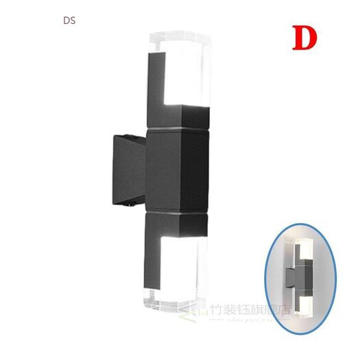 Waterproof Outdoor Wall Light 1pc Modern Minimalist Wall Out