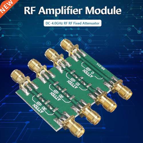 1/5pcs 23dBm DC 4.0GHz RF Fxed Attenuator Module Board SMA