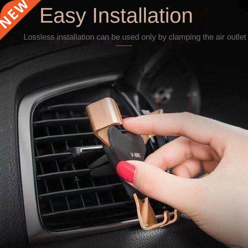 Gravity Car Holder for Phone In Car Air Vent Mount Clip Cell