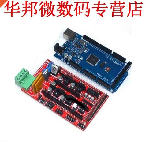 Mega 2560 R3 + 1 RAMPS 1.4 Controller + 4 A4988 Step Drive M
