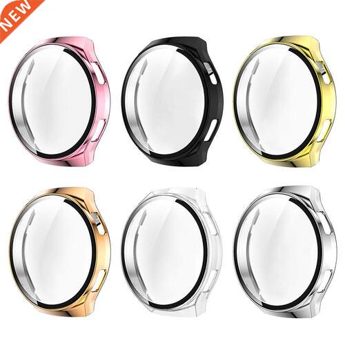 Hard PC Case Cover With 9H Tempered Glass Screen Protector B