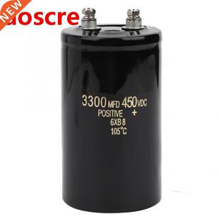 Bolt Pin Electrolytic Capacitor 450V 3300uf Aluminium Electr
