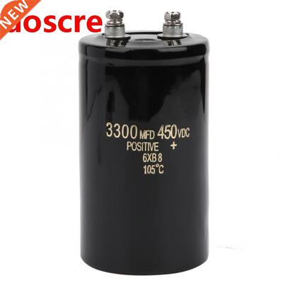 Bolt Pin Electrolytic Capacitor 450V 3300uf Aluminium Electr