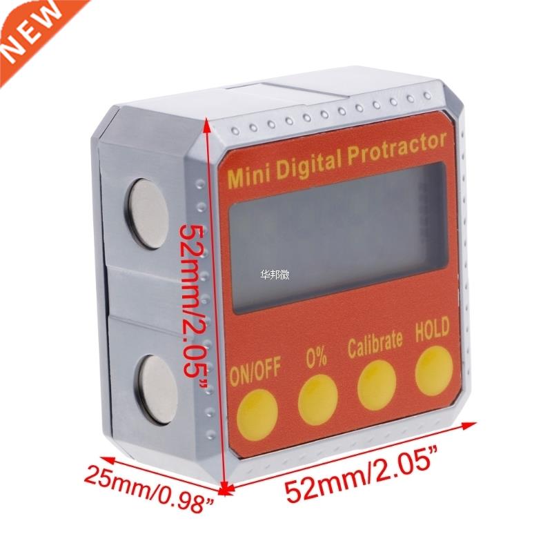 360 Digital Protractor Inclinometer Electronic Level Box Mag