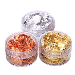 Imitation Gold Leaf Flakes Copper Fragts for Art Craft Paper