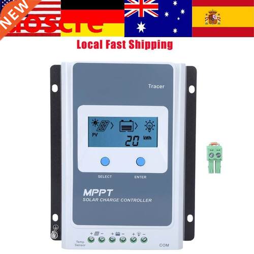 1210AN MPPT 10A Solar Charging Controller Automatic Identifi