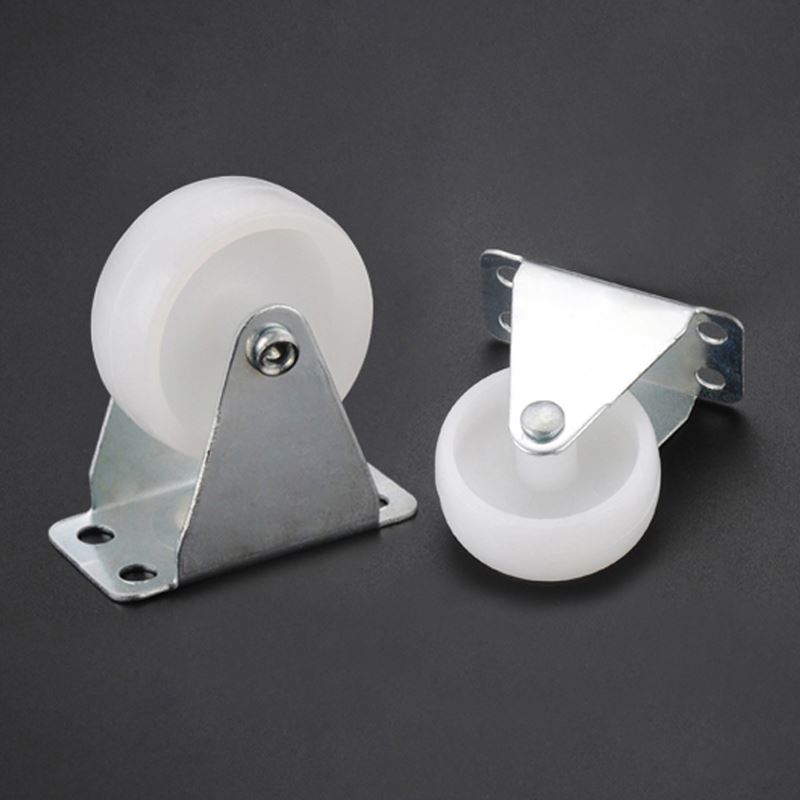 2Pcs 30-15KG Load Swivel Casters Wheel Castor PP Nylon Rol
