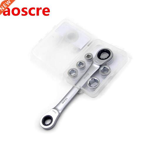 Ratchet Wrench Chrome Vanadium Ring Double Head Ratchet Wren