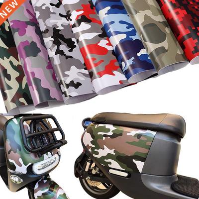 Over 10 Kinds Camo Vinyl Wrap Car Motorcycle Decal Mirror Ph