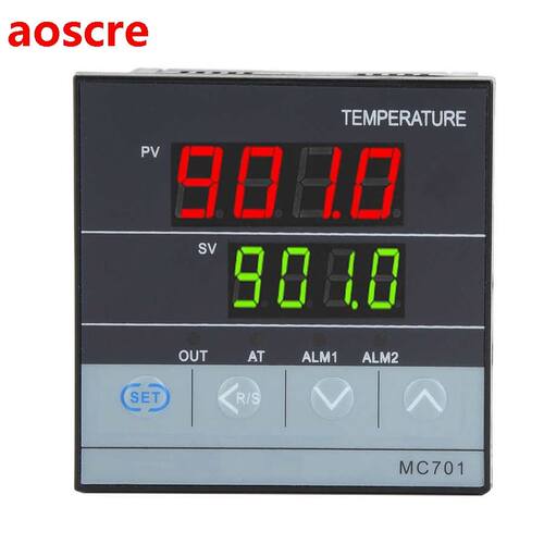 MC701 85~265V Digital PID Temperature Controller K Type PT10