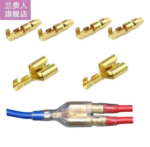 10/20/50sets 4.0 bullet terminal car electrical wire connect