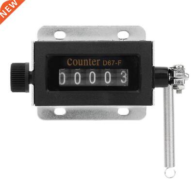 Mechanical Click Counter D67F 5 Digit Mechanical Resettable