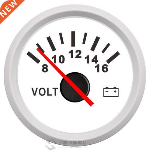 52 mm Mrine Voltmeter Volt Meter Guge 8-16 Volts 16-32 Vol