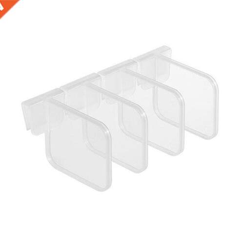 2 Pcs Refrgerator Storage Partton Board Free Combnaton