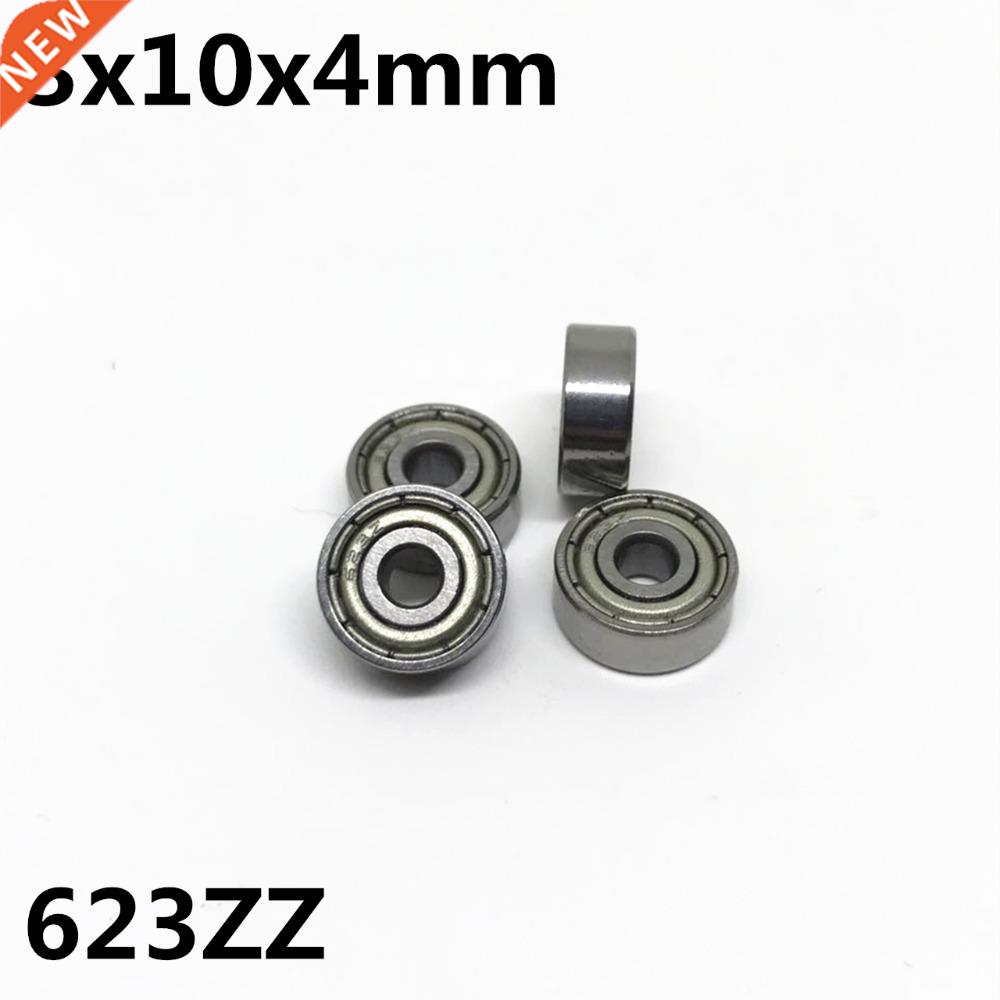 10Pcs 623ZZ R-1030ZZ 3x10x4 mm Deep groove ball bearing Mini