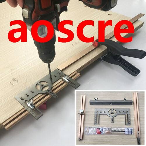 Door handle drilling template Drawer Wardrobe Handle drillin
