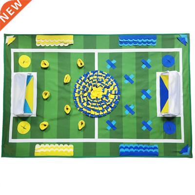Rectangular Football Field Dog Snuffle Feeding Mat Round Pet