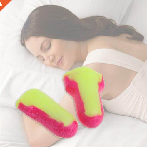10 Pairs Disposable Soft Foam Earplugs Snore-Proof Sleep Ear