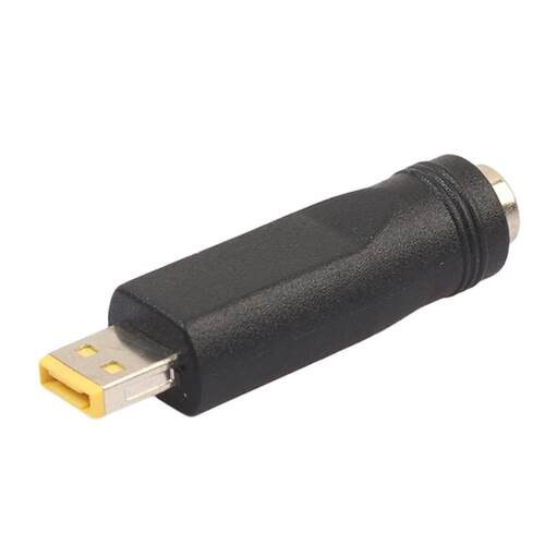Portable 5.5x2.1mm Female to Square Plug Converter Apply for