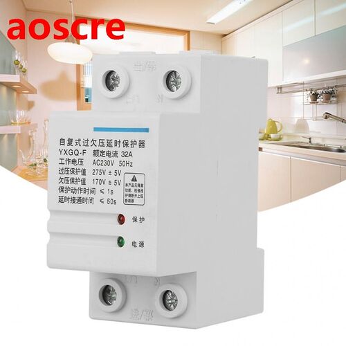 Voltage Protective Device 2P 32A YXGQ-F Automatic Recovery O