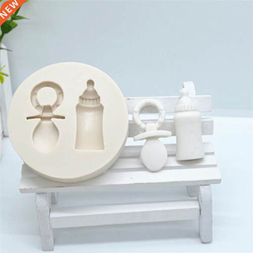 Baby bottle nipple shape Cake Fondant Molds baking tools for
