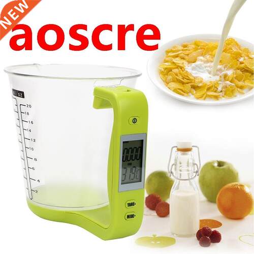 Digital Measuring Cups Scale Cups with LCD Display Kitchen F
