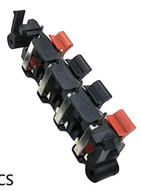 5pcs 4 Position External Wiring Socket Clips Bent Feet