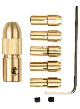 8Pcs 0.5-3mm Drill Chuck Self-Tighten Electric Drill Bits Co