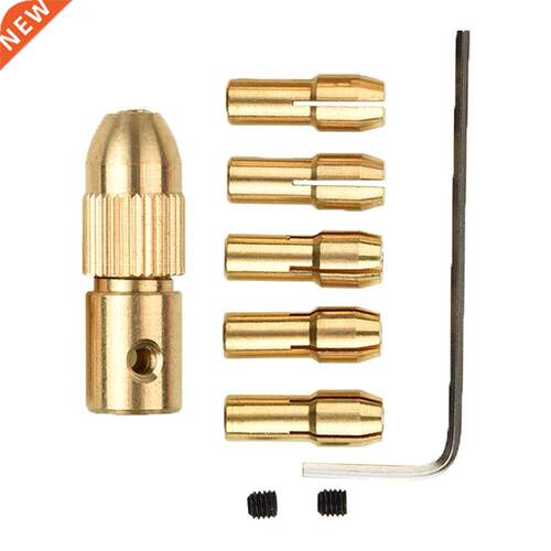 8Pcs 0.5-3mm Drill Chuck Self-Tighten Electric Drill Bits Co