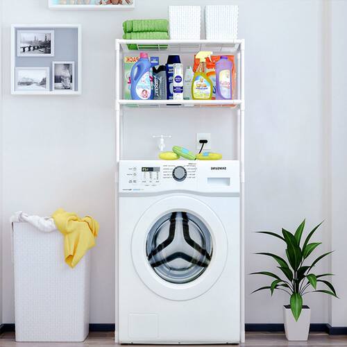 3 Tier Over Bathroom Storage Rack Solid Anti rust Non slip