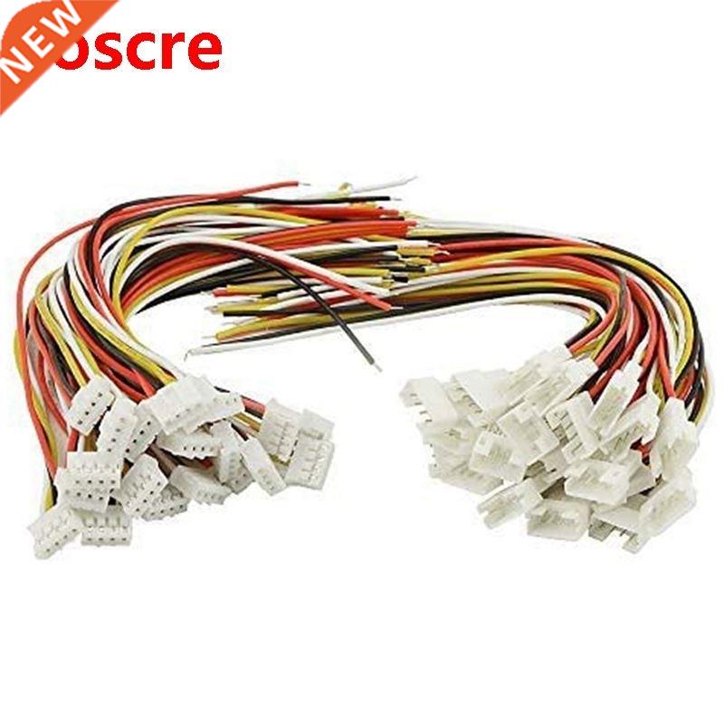 40PCS(20 Pairs) 2.0mm 4 PIN Female Male Connection Plug with