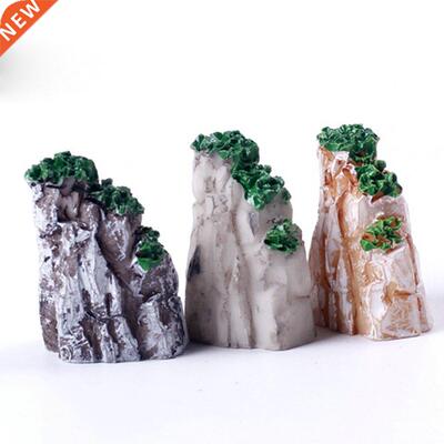 5 Pcs Set Mini Mountain Miniature Toys Bonsai Ornaments Plan